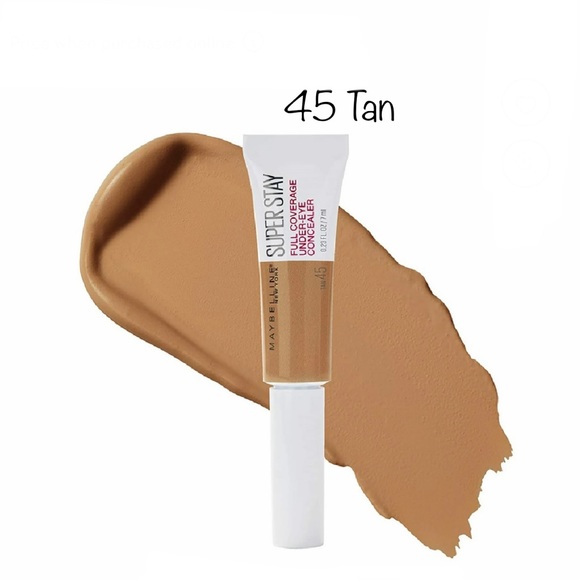 Maybelline New York Super Stay Full Coverage Under-Eye Concealer 45 Tan 7 ml - Picture 2 of 6